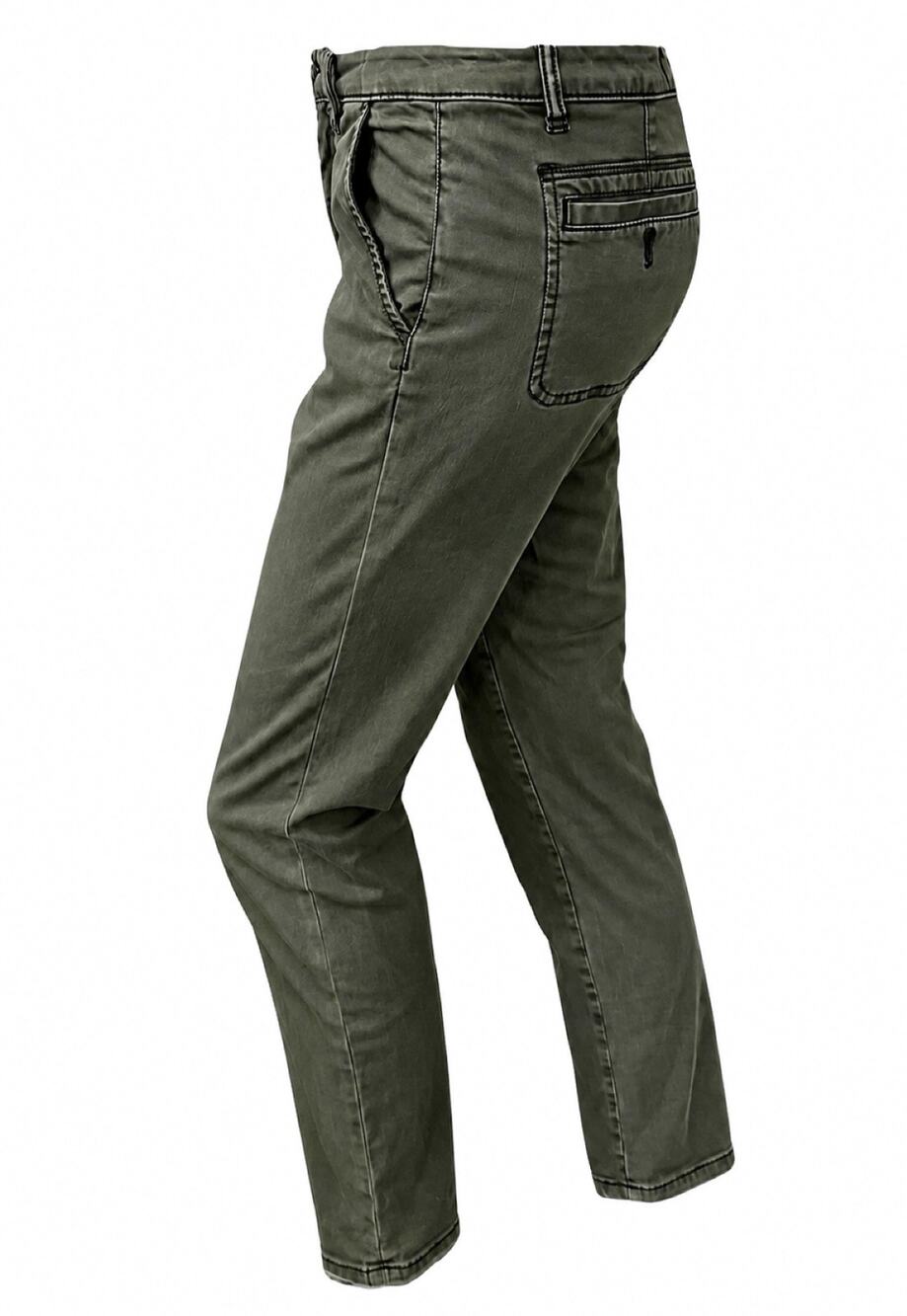 Anthropologie Hei Hei Pants Womens 29 Olive Green Chino Straight Leg Stretch